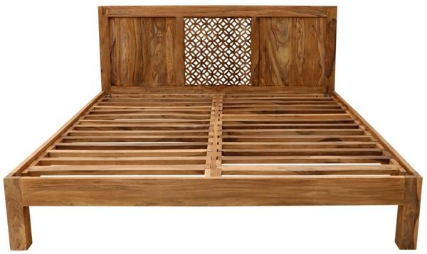 Bett Mira 160x200 aus indischem Sheesham-Massivholz Bild 5