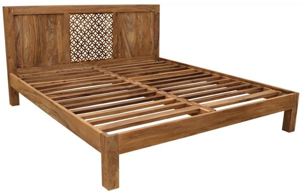 Bett Mira 160x200 aus indischem Sheesham-Massivholz Bild 6