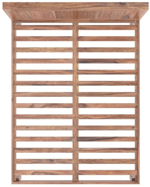 Bett Mira 160x200 aus indischem Sheesham-Massivholz Bild 4