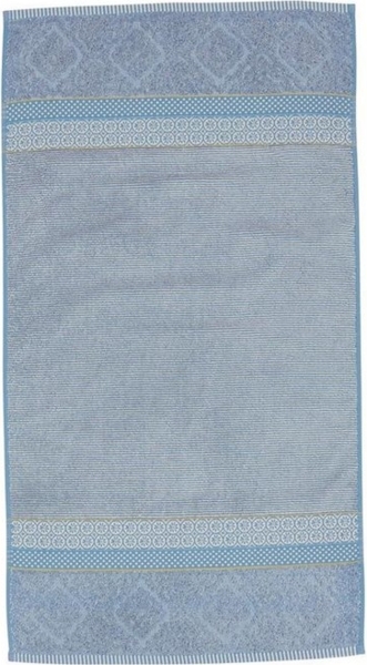 PiP Studio Badaccessoire-Set Soft Zellige Handtuch blue grey 55x100cm (1 Stück)