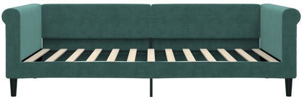 vidaXL Tagesbett Ausziehbar Dunkelgrün 100x200 cm Samt 3197780 Bild 7
