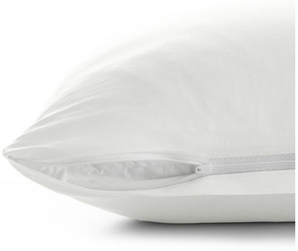 texpot Kissenhülle Jersey Baumwolle Reißverschluss, (2 Stück)