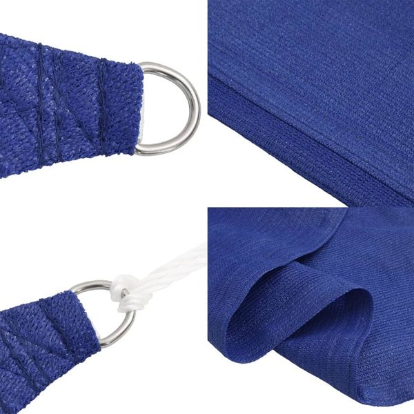 vidaXL Sonnensegel 160 g/m² Rechteckig Blau 6x8 m HDPE 311525 Bild 7