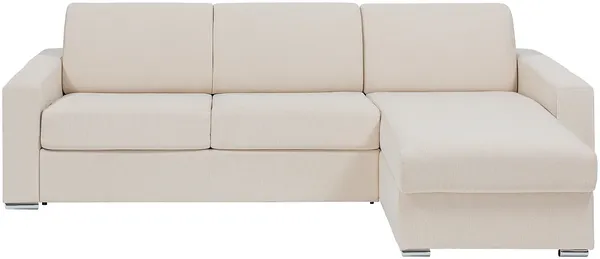 Vente-unique - CALITO Sofa Stoff Beige - B 223 cm152 cm x H 85 cm x L 278 cm