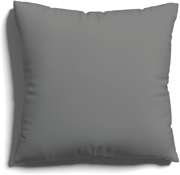 Schlafgut 'EASY' Kissenbezug, Jersey, Grey Mid, 80x80 cm