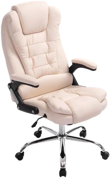 CLP Bürostuhl Thor höhenverstellbar und drehbar,creme