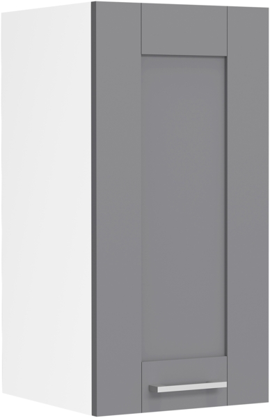 VCM Küchenmöbel Hängeschrank Colura 919378 Weiß / Anthrazit H. 60 x B. 30 x T. 31 cm