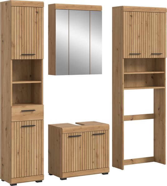 Scout Badkombination in Artisan Eiche Nachbildung