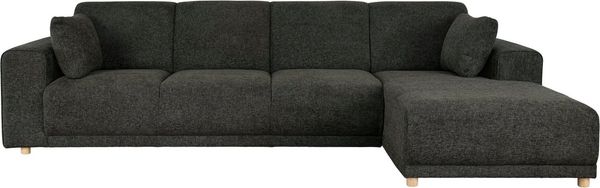 Home affaire Ecksofa LEMPS wahlweise Recamiere links oder rechts L-Form, incl. Zierkissen, Stellmaße 297x162 cm
