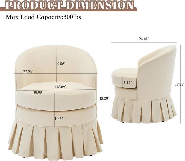 GarveeMore Sessel Mid Century Modern,natürliche Holzstruktur,Loungesessel, Sessel mit Tonnenarmlehnen,ergonomische Design