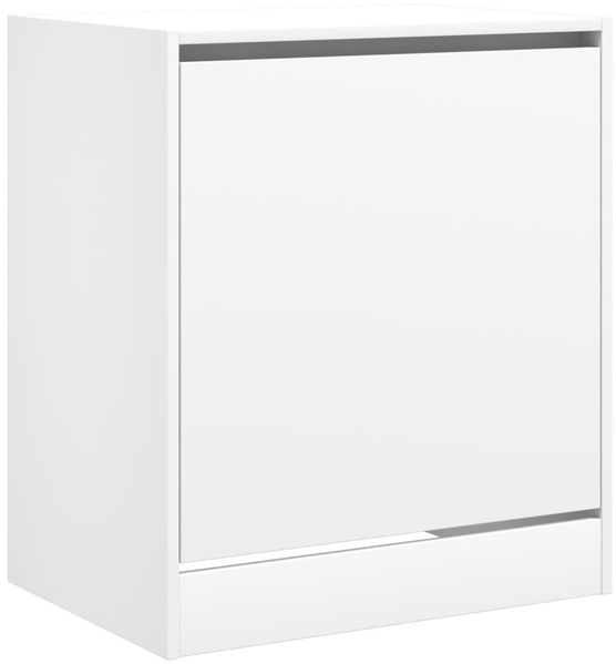 vidaXL Schuhschrank Weiß 60x42x69 cm Holzwerkstoff 839980 Bild 4