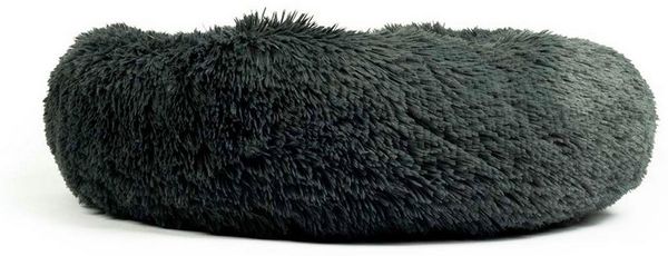 DUVO+ Tierbett Duvoplus Donutbett Snug - dunkelgrau Größe / Maße: S - 50x50x13cm