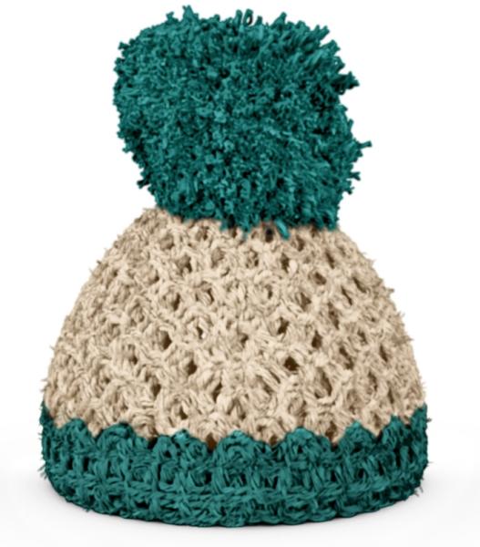 Fiftyeight Products Eierbecher Mützchen elfenbein/smaragd