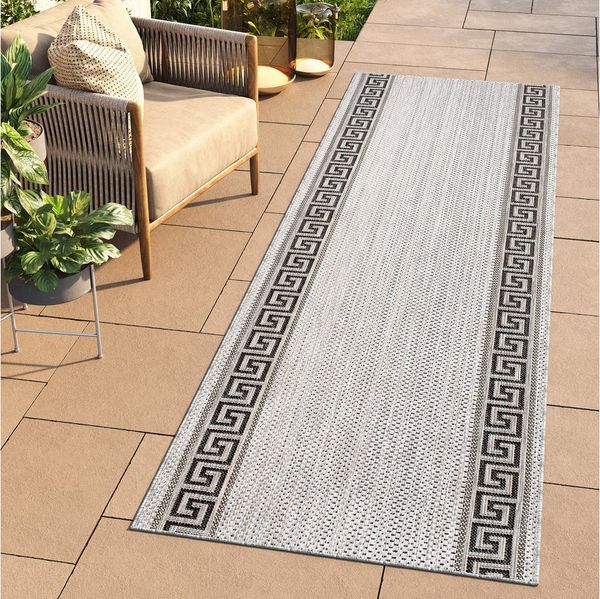 Tapiso Läufer MELISSA, rechteckig, Höhe: 6 mm, Indoor & Outdoor, UV-beständig, wetterfest, modern