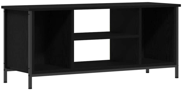 vidaXL TV-Schränk Schwarz Eichen-Optik 102 x 35 x 45 cm Holzwerkstoff 873885