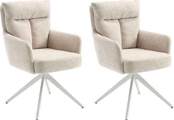 Home affaire Esszimmerstuhl Monaco, TOPSELLER! (Set, 2 St), verschiedene Gestelle wählbar, Belastbar bis 120 Kg