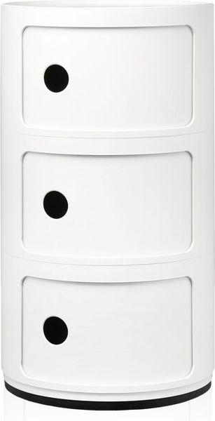 Componibili Recycled Container mit drei Elementen weiß matt 4988