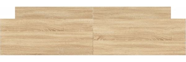 vidaXL Bettgestell mit Kopf- und Fußteil Sonoma-Eiche 180x200 cm 3203770 Bild 3