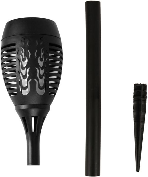 LED - Gartenfackel Solar ( ca. 50cm hoch ) LED-Lampe 1,2V 300mAh Akku, inkl. Erdspieß, Solarlampe Flammenlicht Bild 8