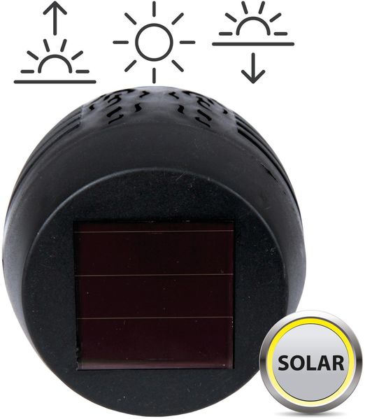 LED - Gartenfackel Solar ( ca. 50cm hoch ) LED-Lampe 1,2V 300mAh Akku, inkl. Erdspieß, Solarlampe Flammenlicht Bild 5