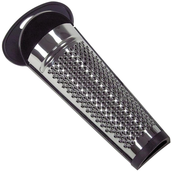 Städter 709010 Muskatreibe mit Vorratsfach, Edelstahl, 14,5 cm