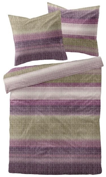 TRAUMSCHLAF Bettwäsche Elverum, Biber, 2 teilig, Biberbettwäsche weich und kuschelig Bild 4