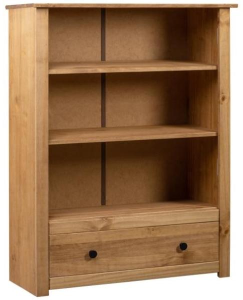 vidaXL Bücherregal 80 x 35 x 110 cm Massivholz Panama-Kiefer 282667