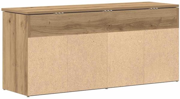 vidaXL Schuhbank Artisan-Eiche 102x30,5x45 cm Holzwerkstoff 859144 Bild 6