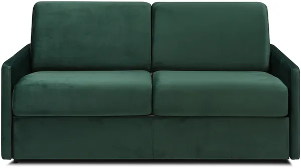Vente-unique - CALIFE Sofa SamtStoff Grün - B 223 cm94 cm x H 85 cm x L 150 cm