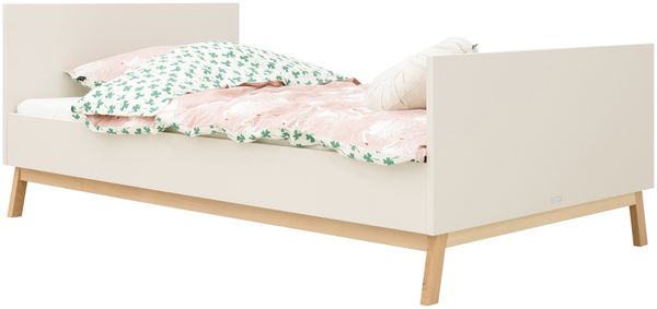 Bopita Saba Twinbett - 120 x 200 cm - Dune / Natur - Material: MDF / Buche - Babypark. de