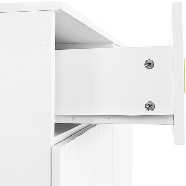 Garderobenset mit Schuhschrank, Sitzkissen & Haken, 60,5x35,2x180,5 cm + 83x35x101 cm, Weiß Bild 10