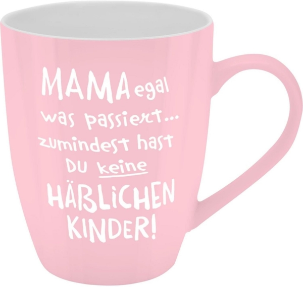 Tasse Tee- Kaffeetasse Kaffeebecher 35cl Geschenk Sheepworld MAMA EGAL 074205