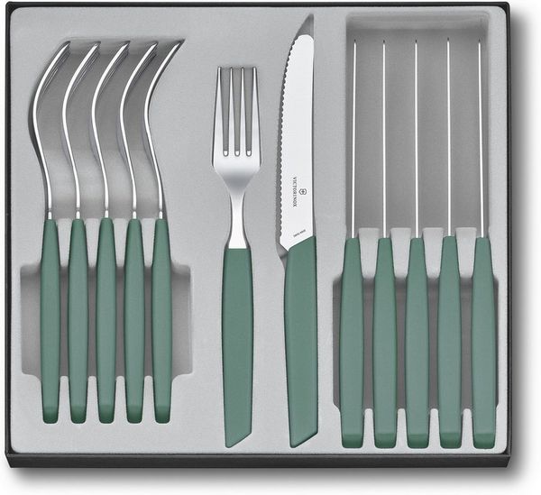 Victorinox Besteck-Set Swiss Modern Besteck, 12-teilig