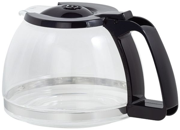 Melitta Glaskanne Karaffe Melitta Schwarz Transparent Glas 1 Stück(e) 1 Stück(e)