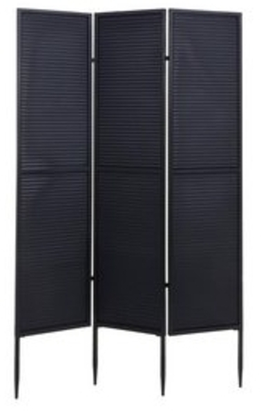 MCW Paravent MCW-J14 (1 St), Fensterladenoptik, Zusammenklappbar, Stabilität durch Verankerung Bild 6