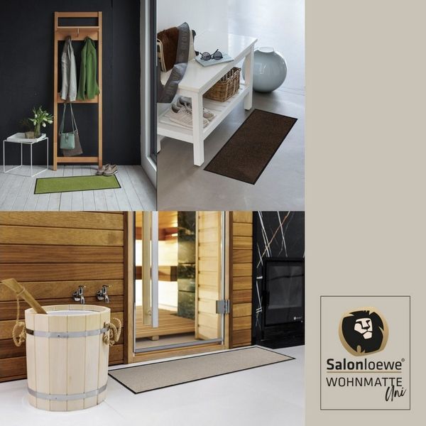 Salonloewe Läufer Läufer klein 30x100 anthrazit, Läufer klein, Höhe: 300 mm
