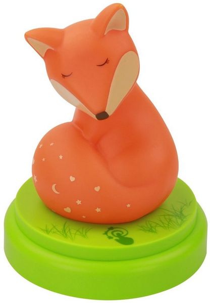 ANSMANN Nachtlicht Baby & Kind LED Fuchs - Süßes Schlummerlicht mit Touch Sensor & Timer - ideal als Einschlafhilfe