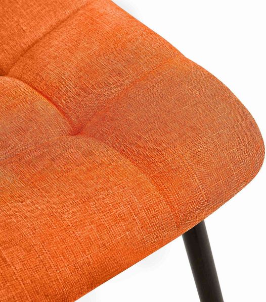 Esszimmerstuhl Tilde 1 Esszimmerstuhl orange Stoff Bild 9