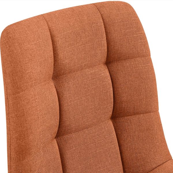 Esszimmerstuhl Tilde 1 Esszimmerstuhl orange Stoff Bild 10