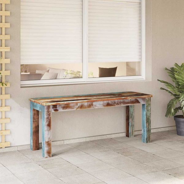 vidaXL Bank Altholz 110x35x45 cm 243454