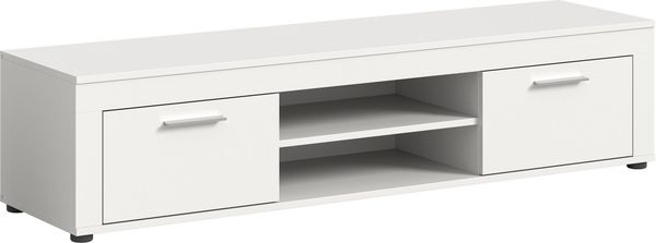 INOSIGN Lowboard Aosta, Breite 160 cm, in verschiedenen Farbausführungen, mit 2 Klappen und 2 offenen Fächern, TV-Board, Mediaboard, TV-Möbel