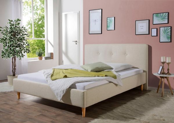 Maintal Polsterbett Lonepine, Bettseiten zerlegt, ohne Bettkasten