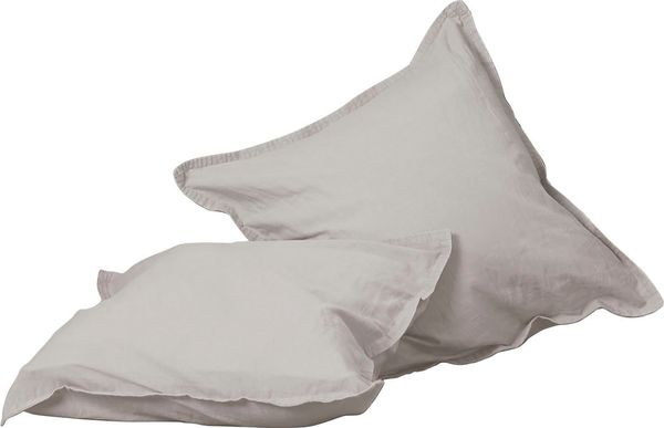 Primera Kissenbezüge Kissenbezüge »Stone Washed«, Primera (2 Stück), (2 Stück), mit Stone-Washed Optik