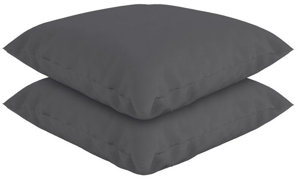Federkissen mit Bezug - 80x80 cm - 2er Set Sand