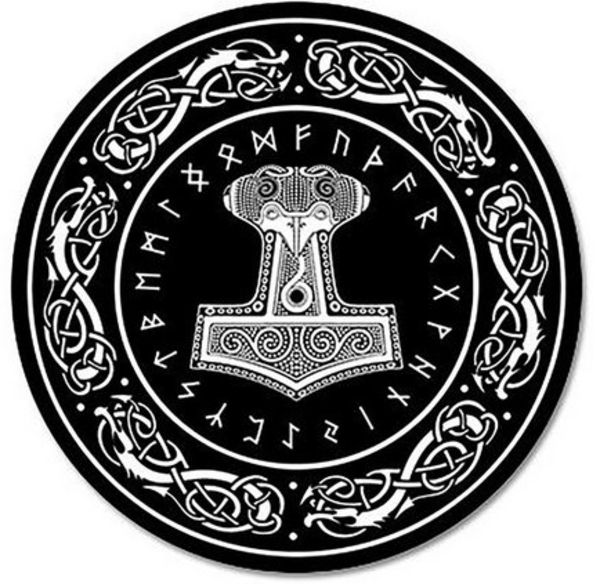 Close Up Fußmatte ThorHammer Teppich mittel 90 cm, Höhe: 0 mm Bild 2