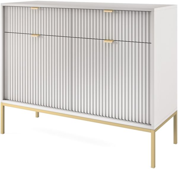 AX LIVING Sideboard mit Schubladen Eternas KSZ154 154cm Modern in Grau