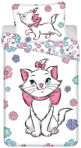 Disney Marie Aristocats Bettwäsche Kinderbettwäsche 23BS136 140x200 cm + 70x90 cm