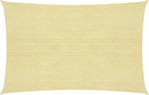 Sonnensegel 160 g/m² Beige 2x2,5 m HDPE