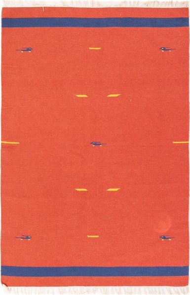 Kelim Teppich - Trendy - 180 x 120 cm - rost