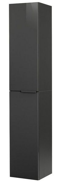 FACKELMANN LUNA Hochschrank 30 cm breit, Anthrazit